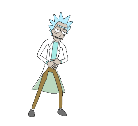 rick sanchez dance doodle