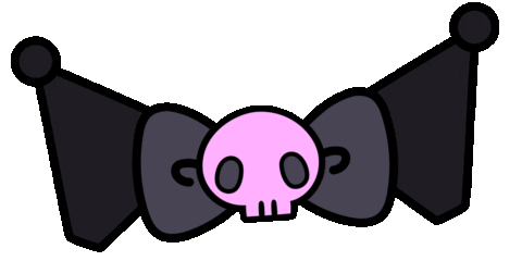 sanrio kuromi bow doodle