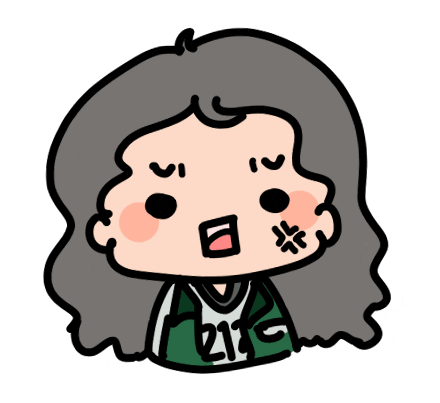 squid game chibi han mi nyeo doodle