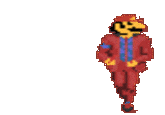 super mario dancer walk pixel doodle