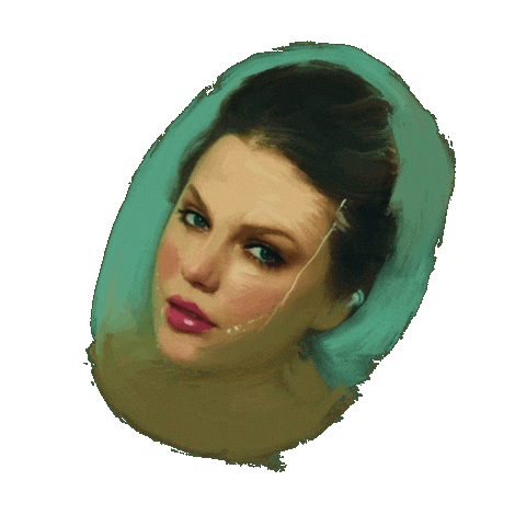 taylor swift the life of a showgirl cover doodle