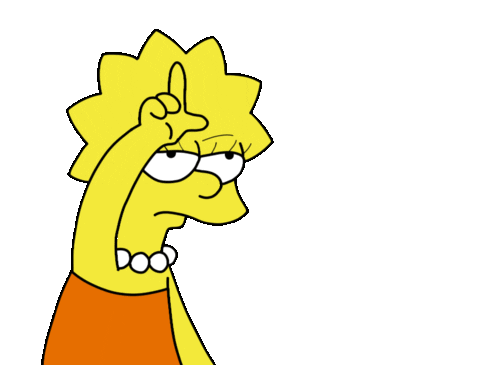 the simpsons lisa loser doodle
