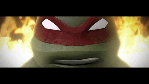 tmnt angry raphael doodle