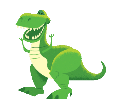 toy story rex dancing doodle