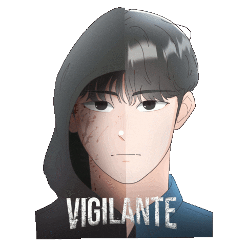 vigilante face doodle