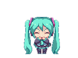 vocaloid hatsune miku cute dance doodle