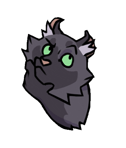 warrior cats graystripe thinking doodle
