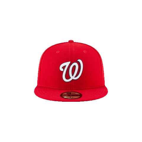 washington nationals red baseball cap doodle