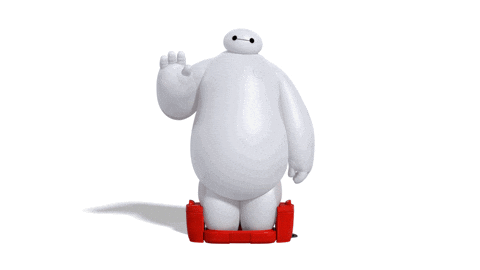 waving baymax big hero 6 doodle