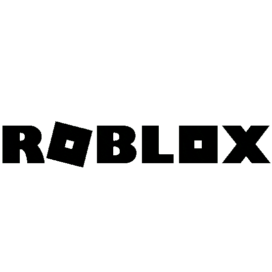 black spinning roblox logo doodle