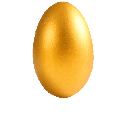 golden egg shiny luxury doodle