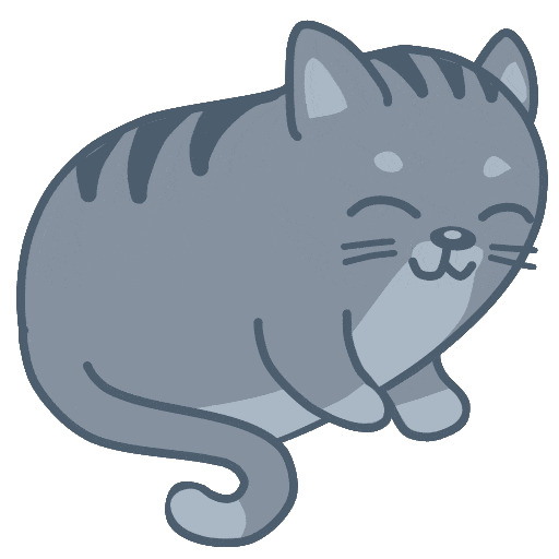 cat kneading doodle