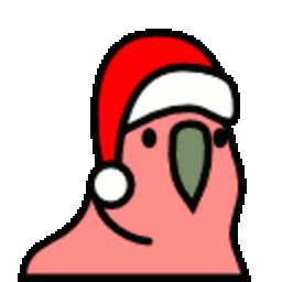 christmas party parrot meme doodle