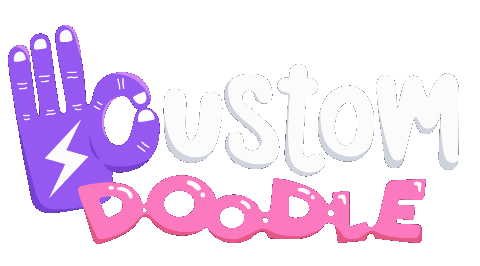 custom doodle logo doodle