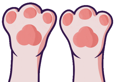 dog paws doodle
