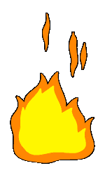 flames doodle