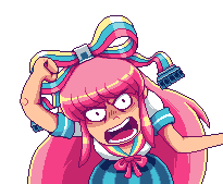 gravity falls giffany knocking the screen doodle