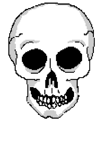halloween skeleton booo doodle
