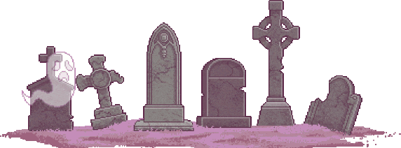 halloween spooky graveyard doodle