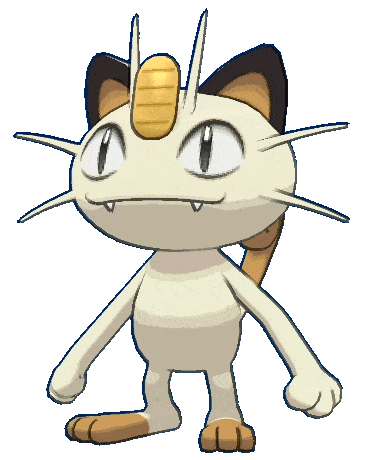 pokemon meowth doodle
