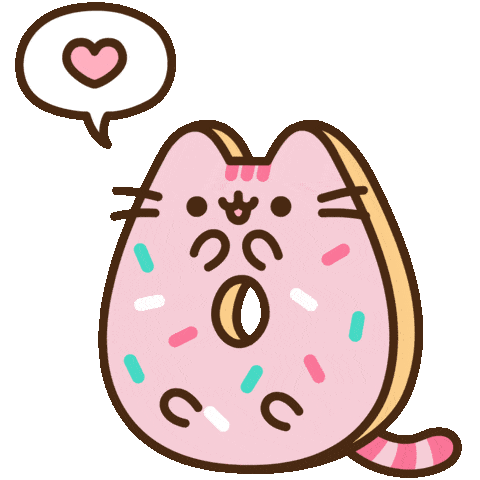 pusheen donut doodle