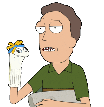 Rick And Morty Jerry Smith Doodle - Custom Doodle for Google