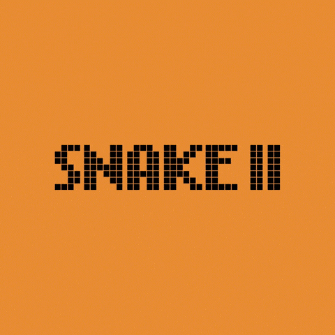 snake II gameplay doodle