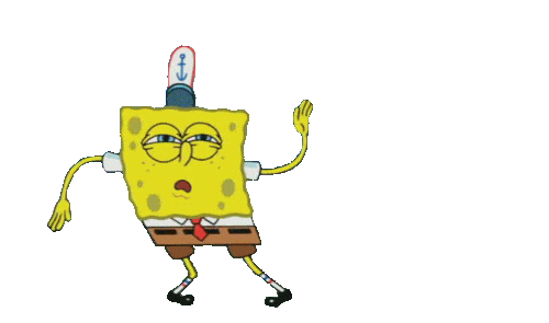 spongebob i heart dancing doodle