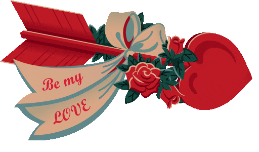valentines day be my love doodle