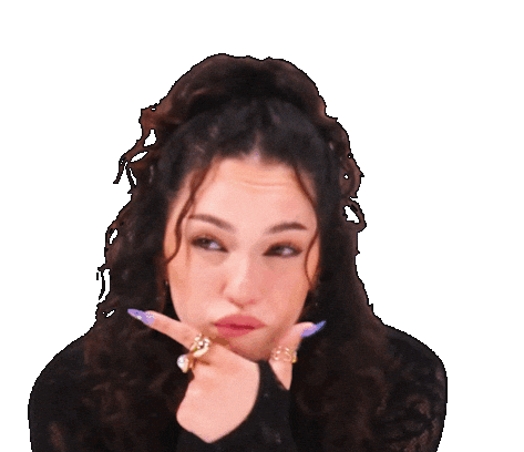 katseye daniela thinking face doodle